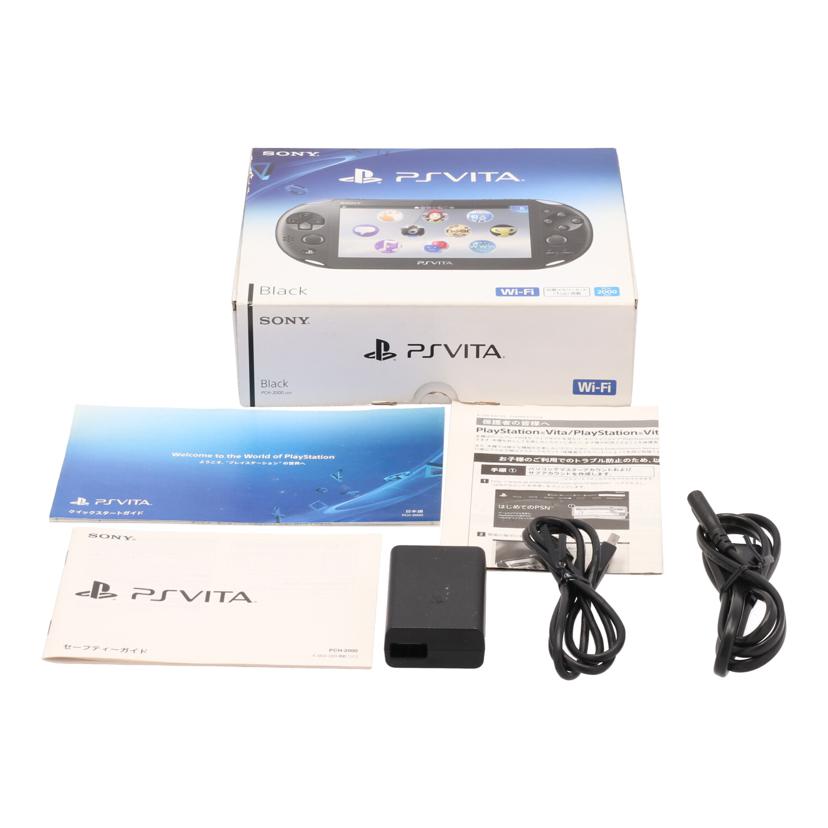 SONY ソニー/PlayStation Vita 本体/PCH-2000ZA11//S016969740R/Bランク/62