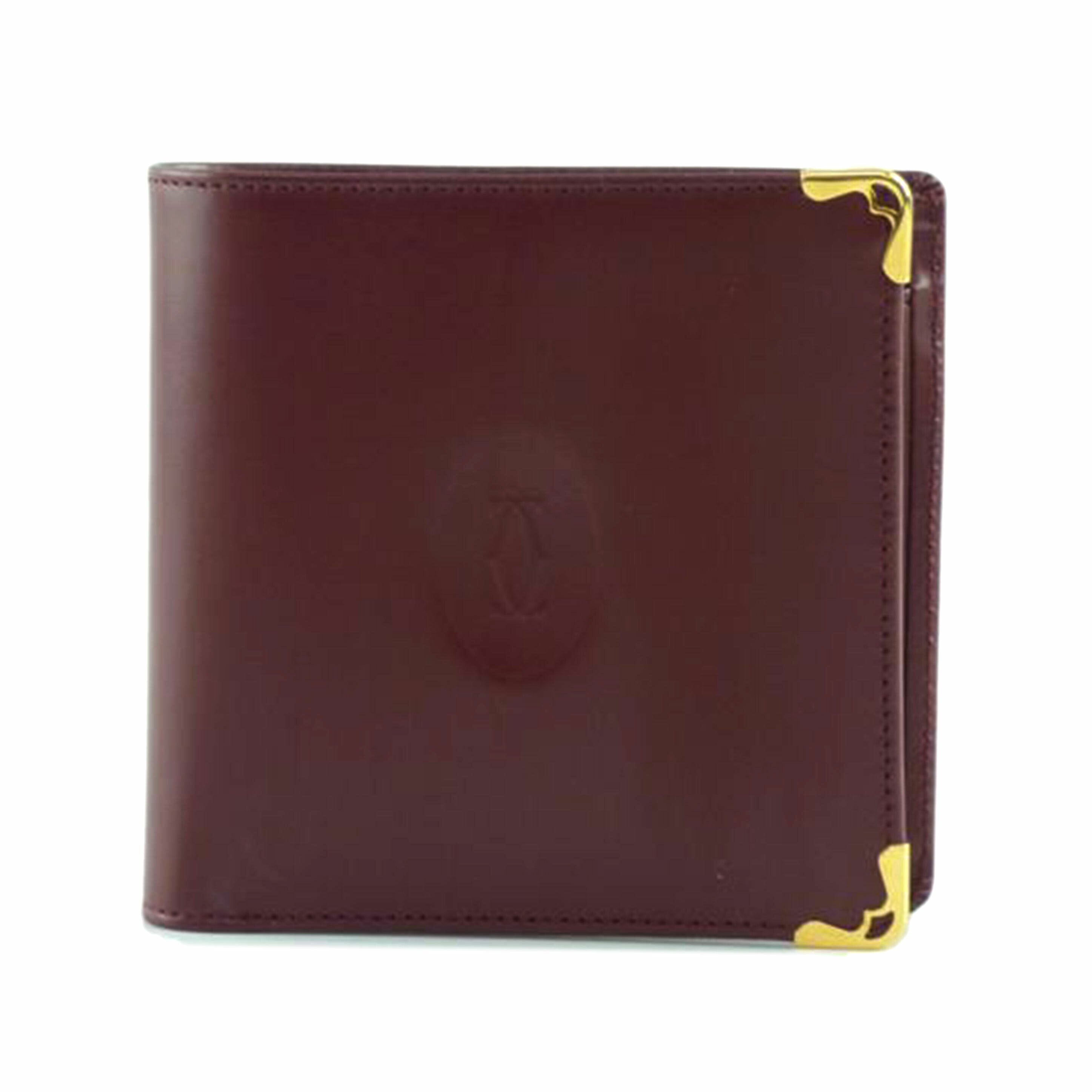 Cartier カルティエ/2つ折り財布//Aランク/64