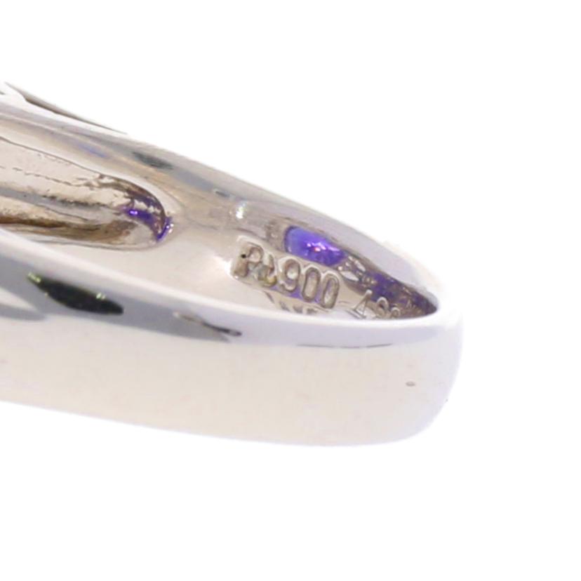 /◎Pt900タンザナイトR4.89/0.45//Aランク/75