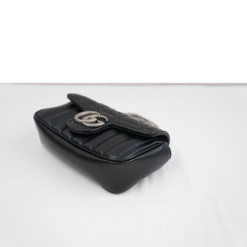 GUCCI グッチ/GGマーモント スーパーミニバッグ/476433//0416/Sランク/67