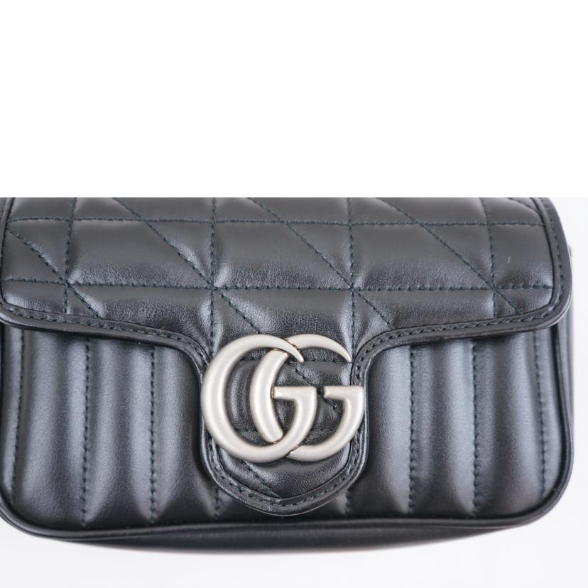 GUCCI グッチ/GGマーモント スーパーミニバッグ/476433//0416/Sランク/67