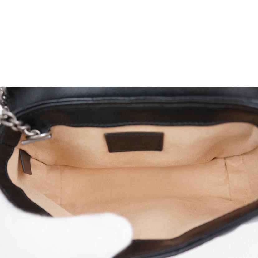 GUCCI グッチ/GGマーモント スーパーミニバッグ/476433//0416/Sランク/67