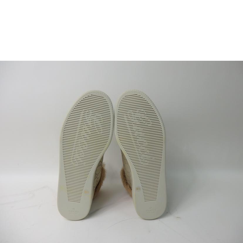 GUCCI グッチ/グッチシマ/ファートリムハイトップインターロッキングG/38 #23cm/270397//ABランク/84