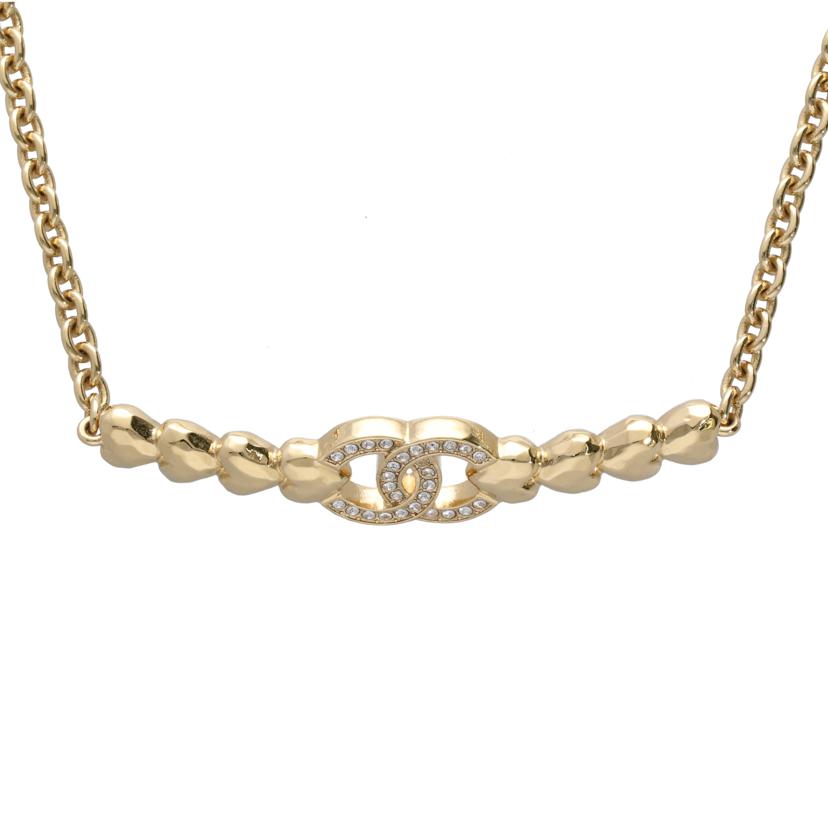 CHANEL シャネル/ココマークラインストーンチョーカーネックレス/2023/ABA259B10486//B23/Aランク/91