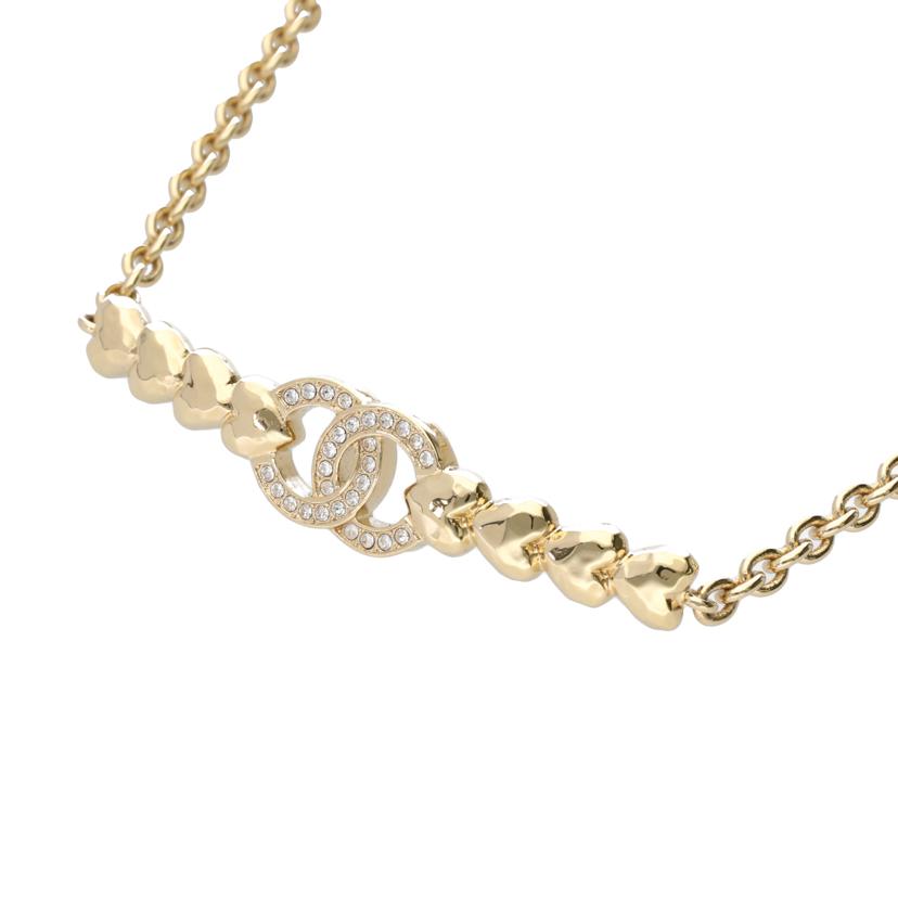 CHANEL シャネル/ココマークラインストーンチョーカーネックレス/2023/ABA259B10486//B23/Aランク/91
