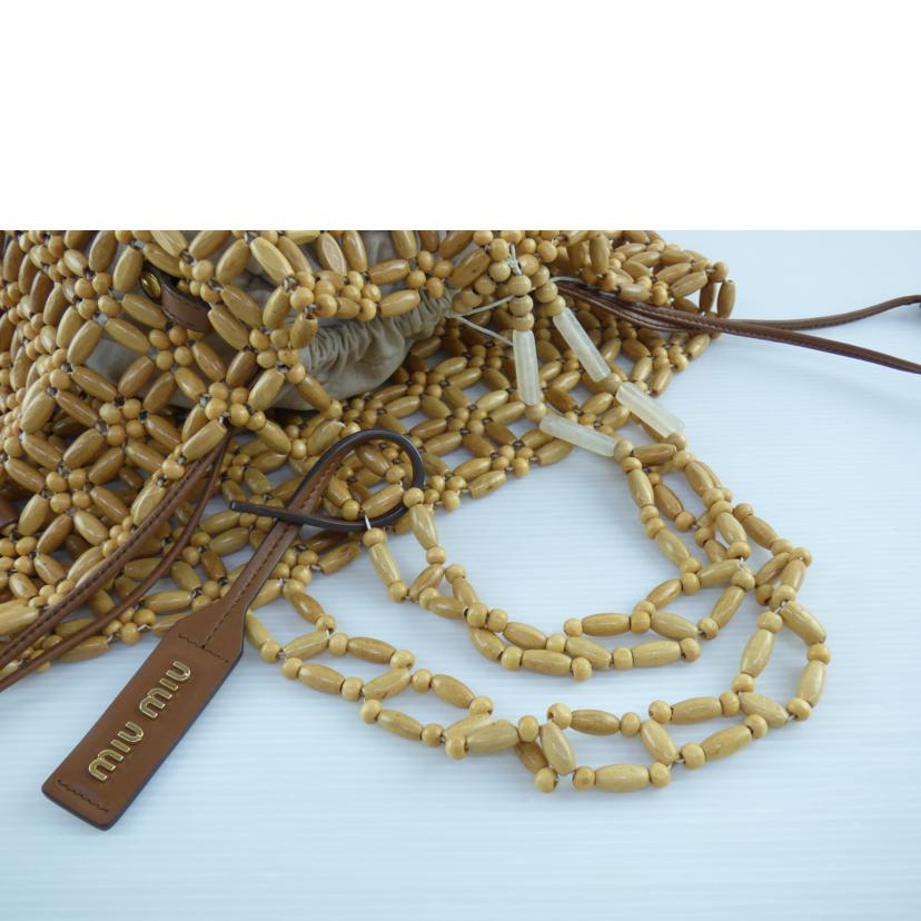 miu miu ミュウミュウ/カゴバッグ//ABランク/64