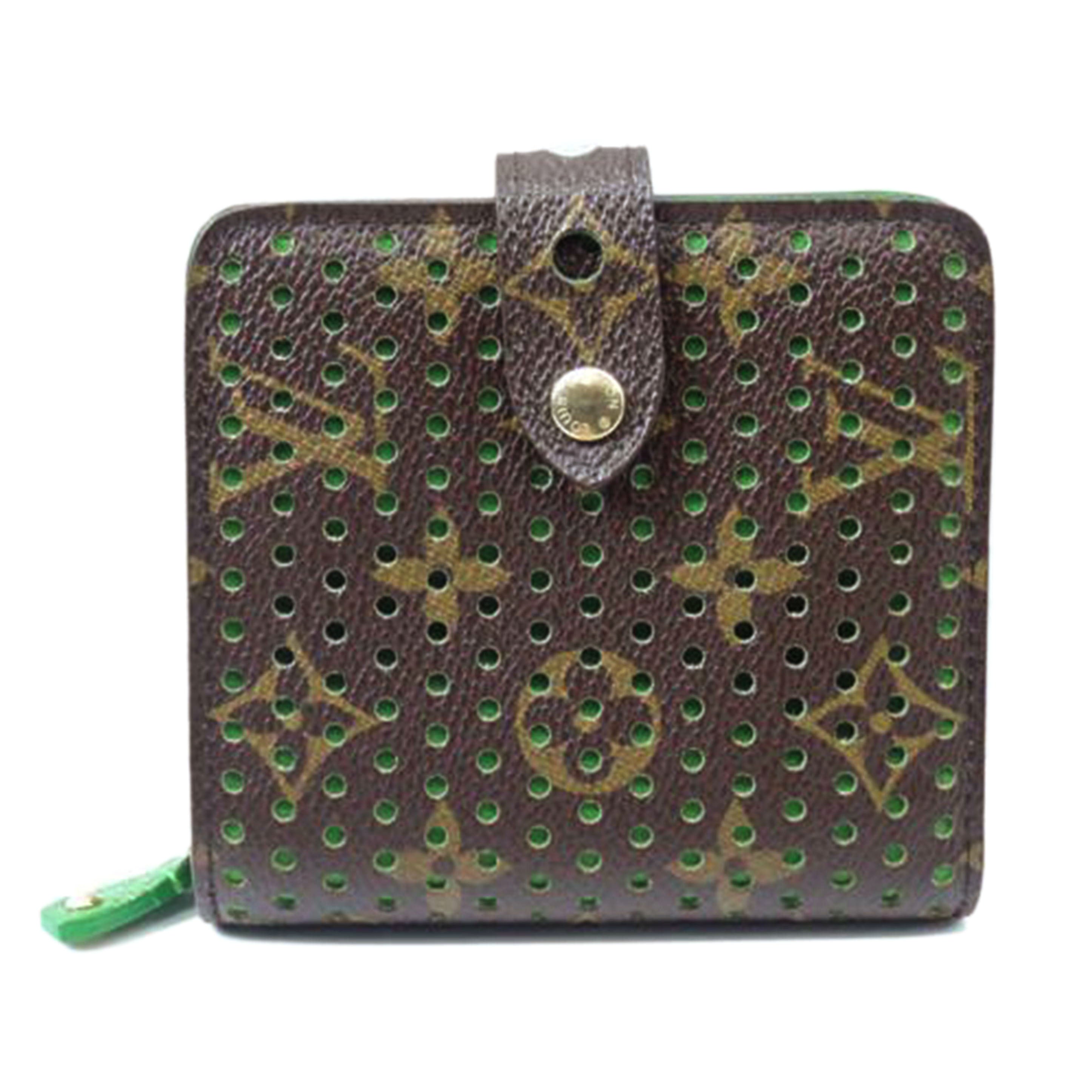 LV ルイヴィトン/コンパクト・ジップ/モノグラム/ペルフォ/M95218//MI0036/ABランク/06