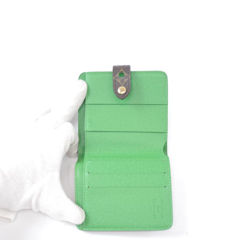 LV ルイヴィトン/コンパクト・ジップ/モノグラム/ペルフォ/M95218//MI0036/ABランク/06