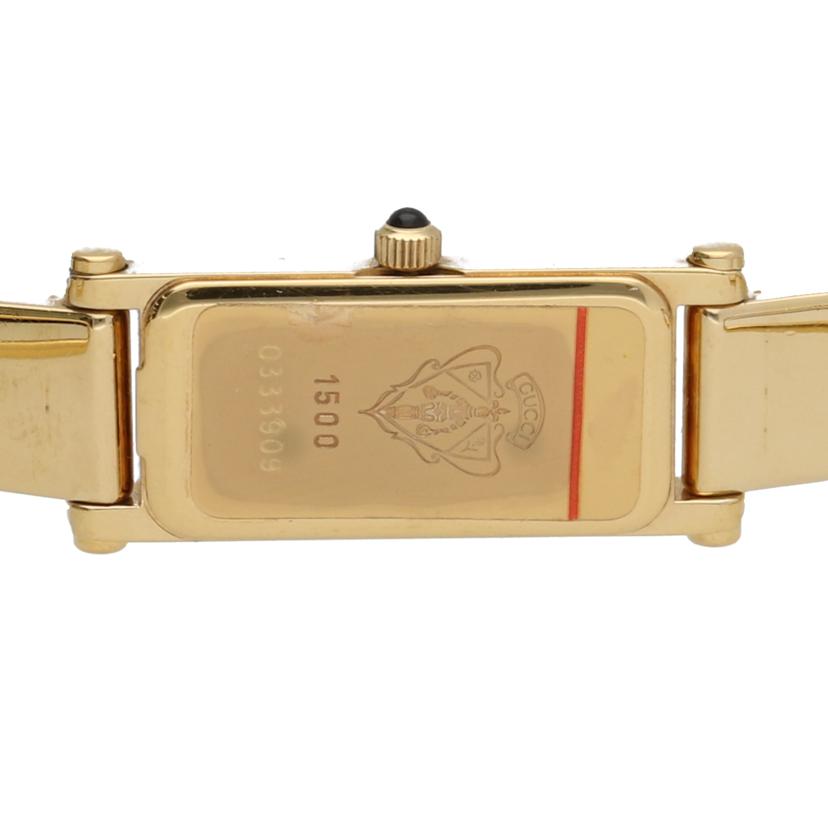 GUCCI グッチ/バングルウォッチ・ゴールド/レディース/クオーツ/1500L//0333909/ABランク/75