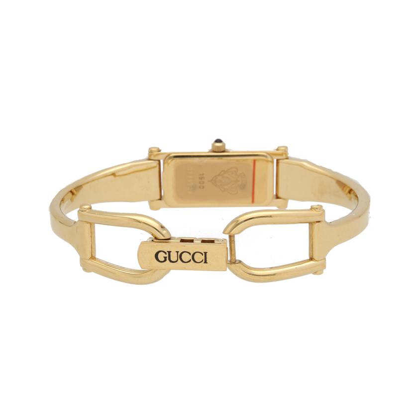 GUCCI グッチ/バングルウォッチ・ゴールド/レディース/クオーツ/1500L//0333909/ABランク/75