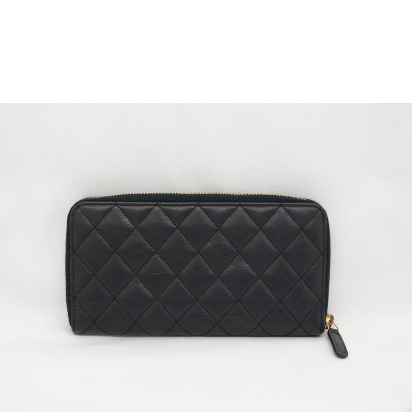 CHANEL シャネル/2.55マトラッセ ラウンドファスナー財布//19222078/ABランク/03