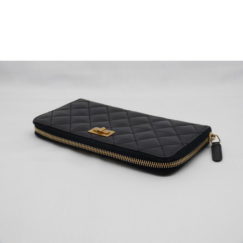 CHANEL シャネル/2.55マトラッセ ラウンドファスナー財布//19222078/ABランク/03