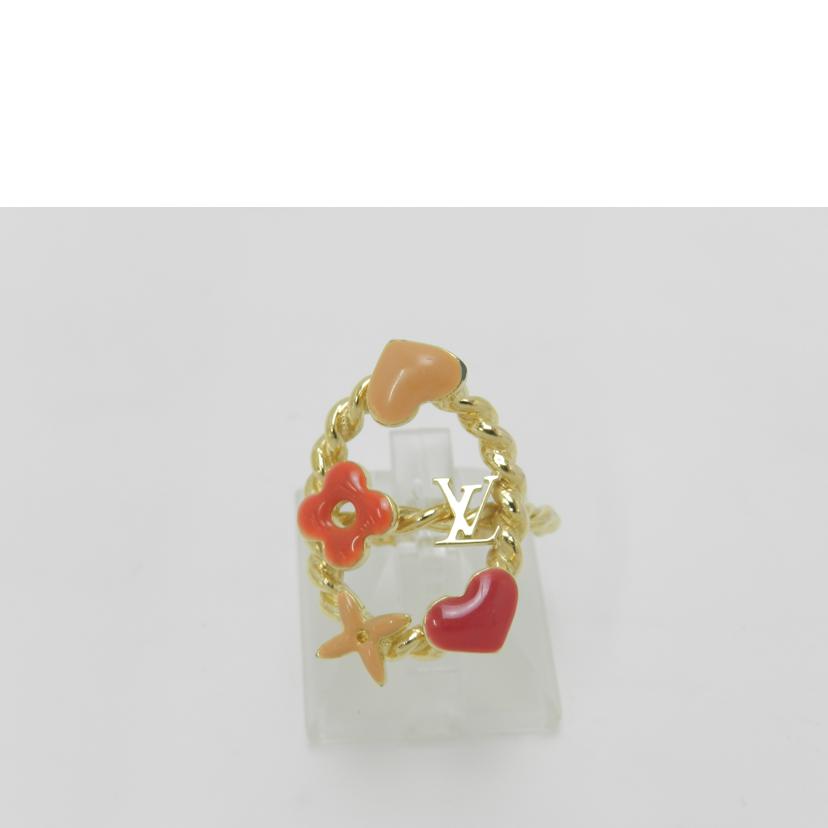 LOUIS VUITTON ルイ・ヴィトン/バーグ・スウィートモノグラム・リング/M65610//Aランク/69