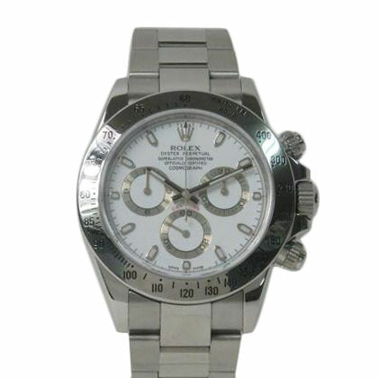 ROLEX ロレックス/コスモグラフ・デイトナ/白文字盤/116520//W4217028/ランダム/Aランク/84