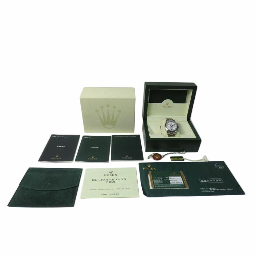 ROLEX ロレックス/コスモグラフ・デイトナ/白文字盤/116520//W4217028/ランダム/Aランク/84