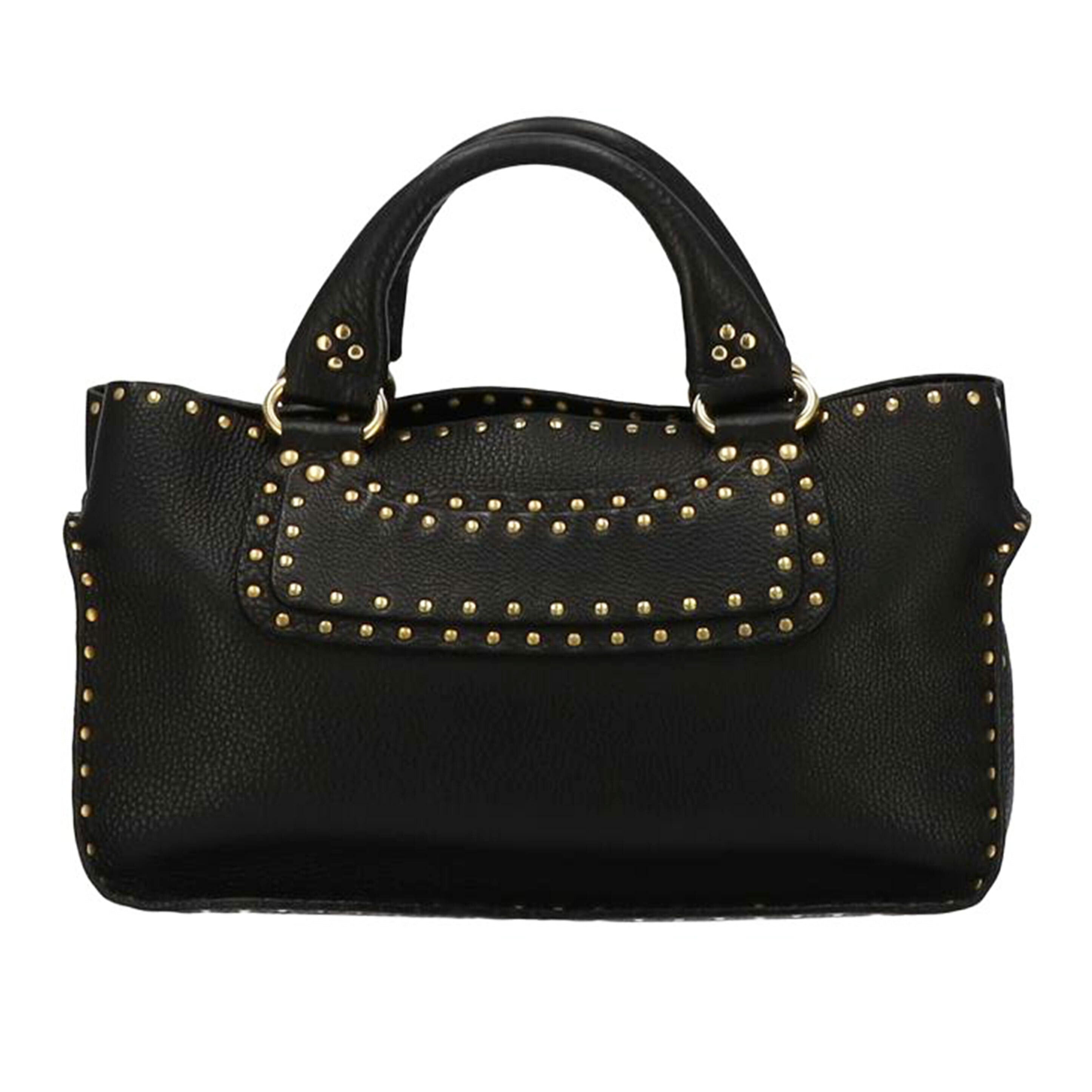 CELINE CELINE/レザースタッズブギーバッグ//GB00/86/ABランク/75