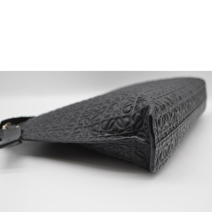 LOEWE ロエベ/アナグラムレザーリピートTポーチノワール/101.88.W05//521***/Aランク/89