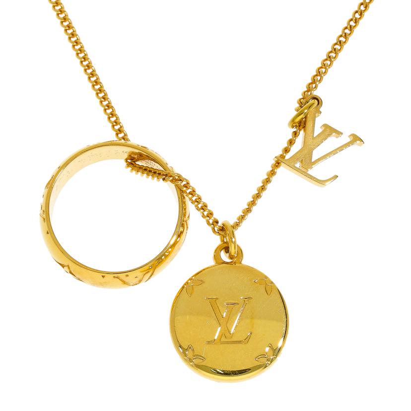 LV ルイヴィトン/リングネックレス/モノグラム/M80189//OB0***/Bランク/78