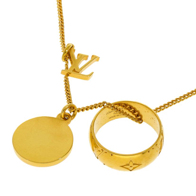 LV ルイヴィトン/リングネックレス/モノグラム/M80189//OB0***/Bランク/78