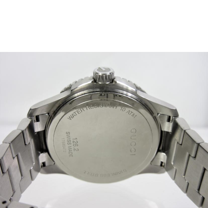 GUCCI グッチ/Gタイムレス メンズククオーツデイト/126.2//17585472/ABランク/70