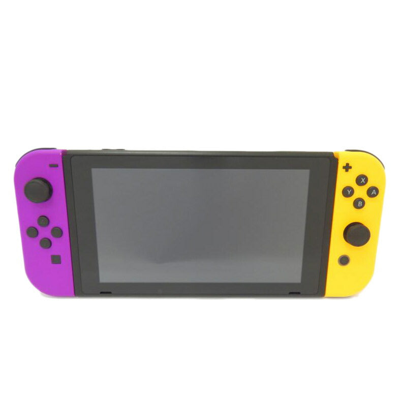 NINTENDO  任天堂/ニンテンドースイッチ本体ネオンパープル/イエロー/HAD-S-KABAA/XKJ50001497682/ゲーム機/Bランク/88【中古】