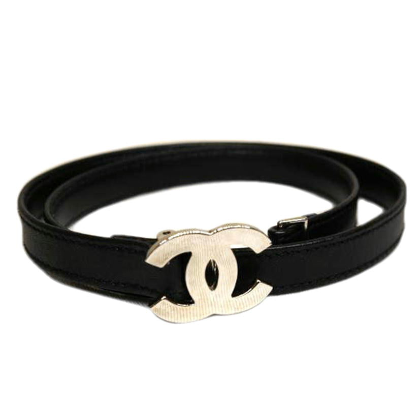 CHANEL シャネル/レザーベルトココマーク//ABランク/92