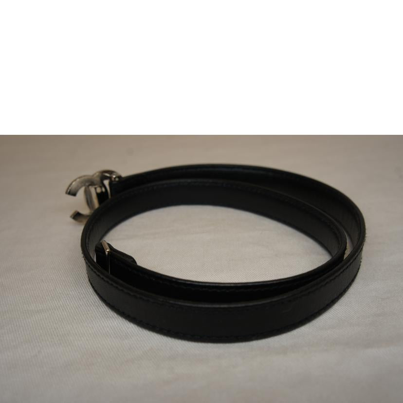 CHANEL シャネル/レザーベルトココマーク//ABランク/92