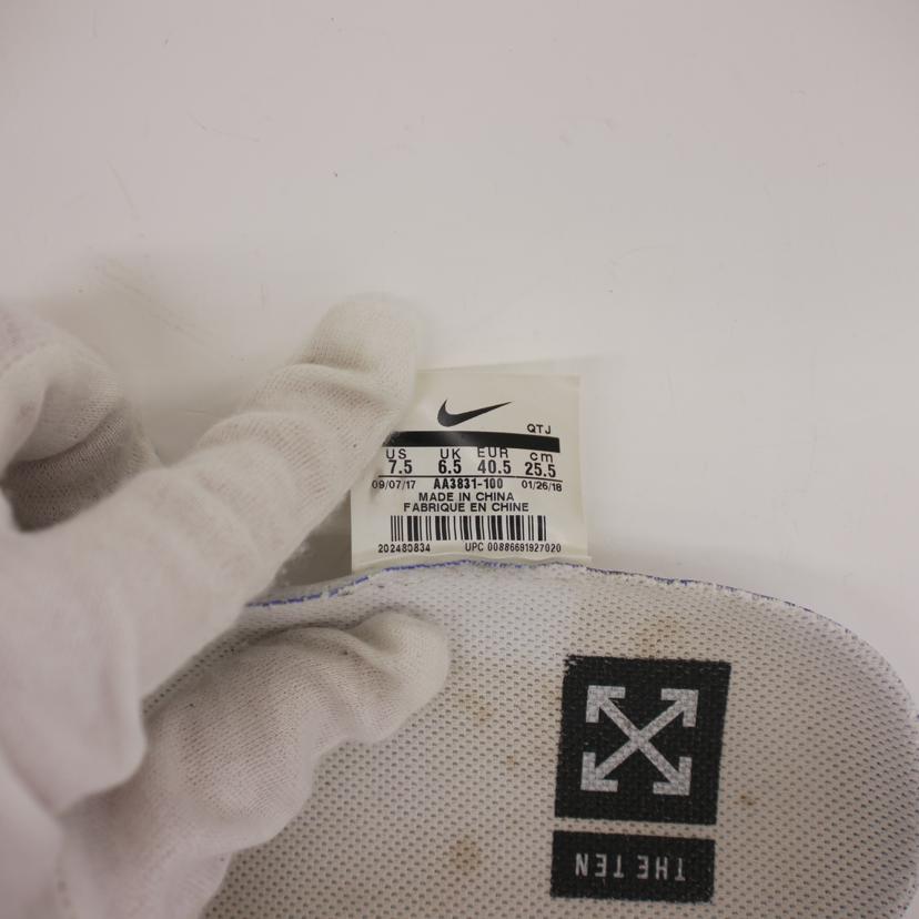 NIKE NIKE/THE10 AIR VAPORMAX OFFWHITE/AA3831-100//00886691927020/Bランク/85