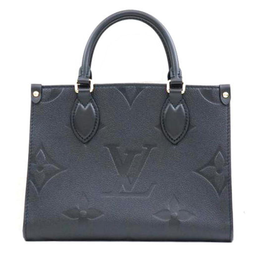 LOUIS VUITTON ルイ・ヴィトン/オンザゴーPM/アンプラント/ノワール/M45653/IC/SAランク/67【中古】