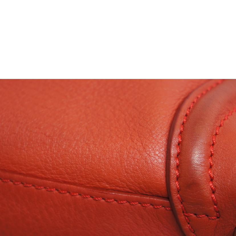 CELINE セリーヌ/ラゲージマイクロショッパーレッド//ABランク/92