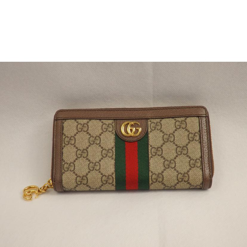 GUCCI GUCCI/オフディアGGスプリームシェリージップアラウンド/523154//1147/Aランク/62