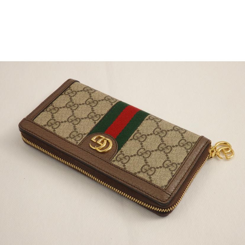 GUCCI GUCCI/オフディアGGスプリームシェリージップアラウンド/523154//1147/Aランク/62