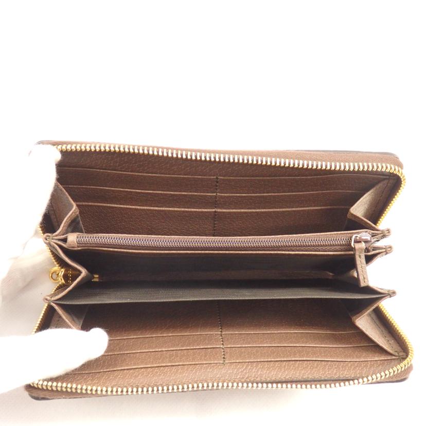 GUCCI GUCCI/オフディアGGスプリームシェリージップアラウンド/523154//1147/Aランク/62