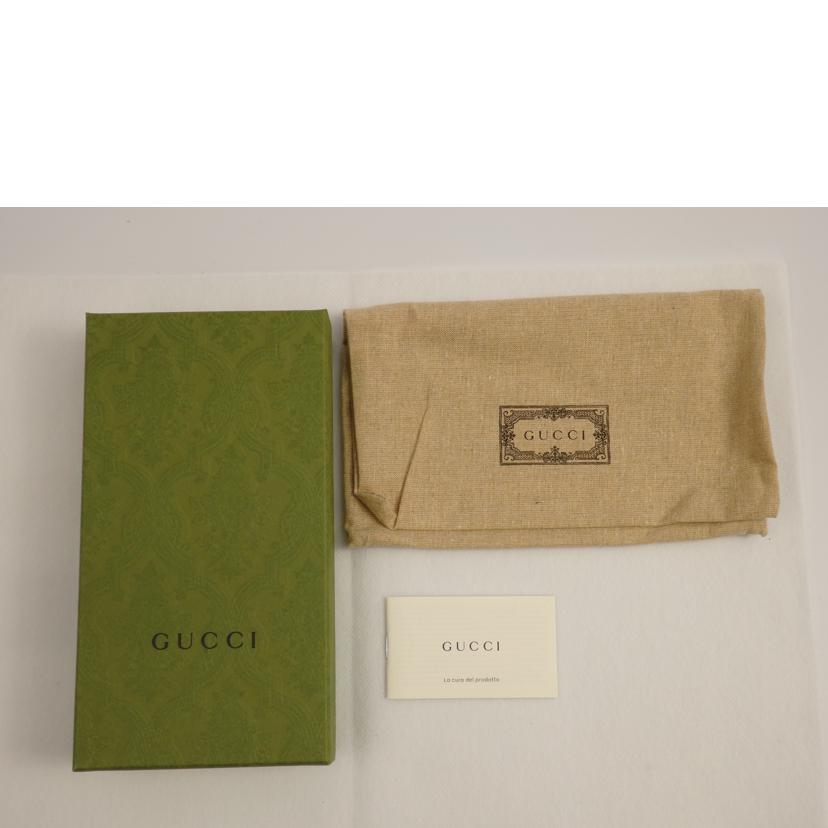 GUCCI GUCCI/オフディアGGスプリームシェリージップアラウンド/523154//1147/Aランク/62