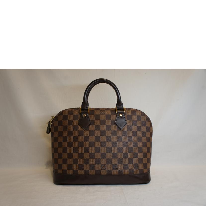 LOUIS VUITTON ルイヴィトン ルイ・ヴィトン ビトン ダミエ・エベヌ 市松模様 ブラウン 茶 ショルダーバッグ ハンドバッグ トートバッグ ブラウン メンズ レディース 定番 人気 LV 斜め掛け 肩がけ/アルマPM/ダミエ/エベヌ/N53151//FL0***/ABランク/92