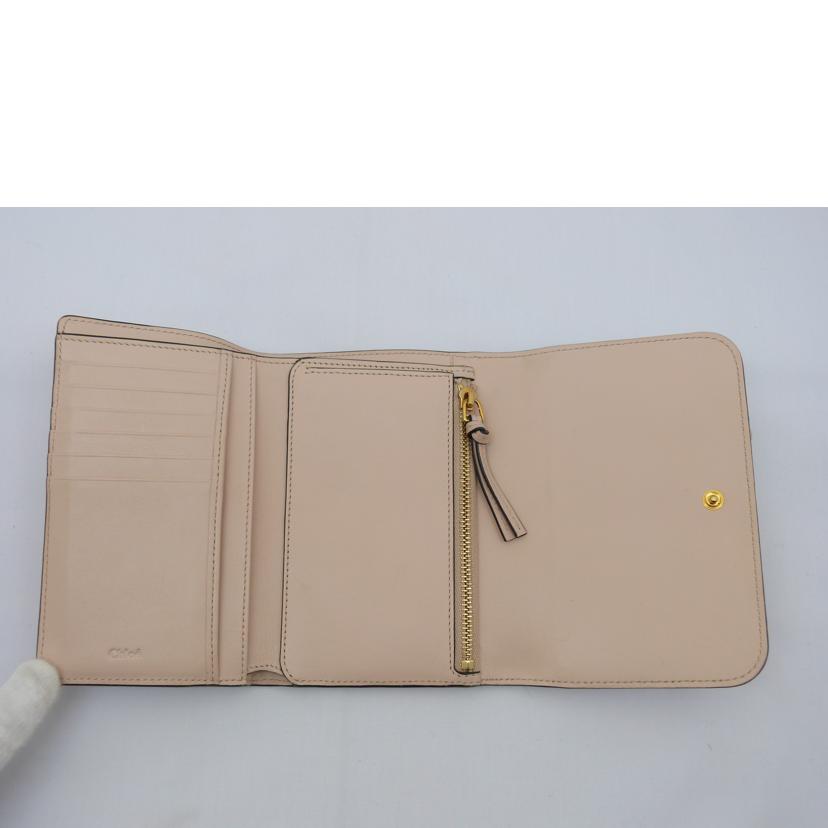Chloe クロエ/アルファベット 三つ折り財布 /CHC16AP709H9Q//03-18-68-65/ABランク/03
