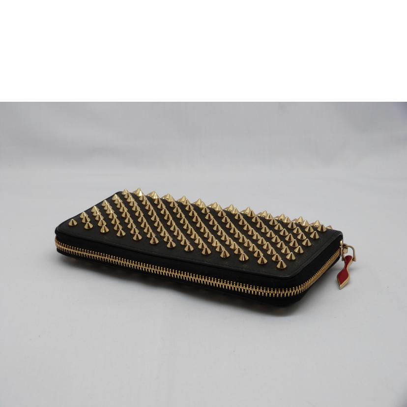 Christian Louboutin クリスチャンルブタン/パネトーネ ゴールドスパイク長財布 /1185059//ABランク/03