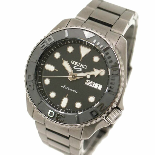 SEIKO セイコー/腕時計 黒ベゼル /セイコー5/自動巻キ/4R36-07G0/828***/メンズ時計/Aランク/69【中古】