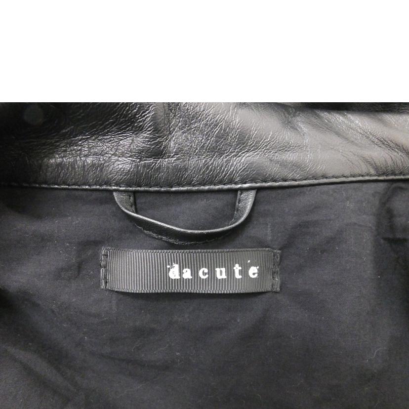 dacute ダクテ/シープレザージャケット//ABランク/88