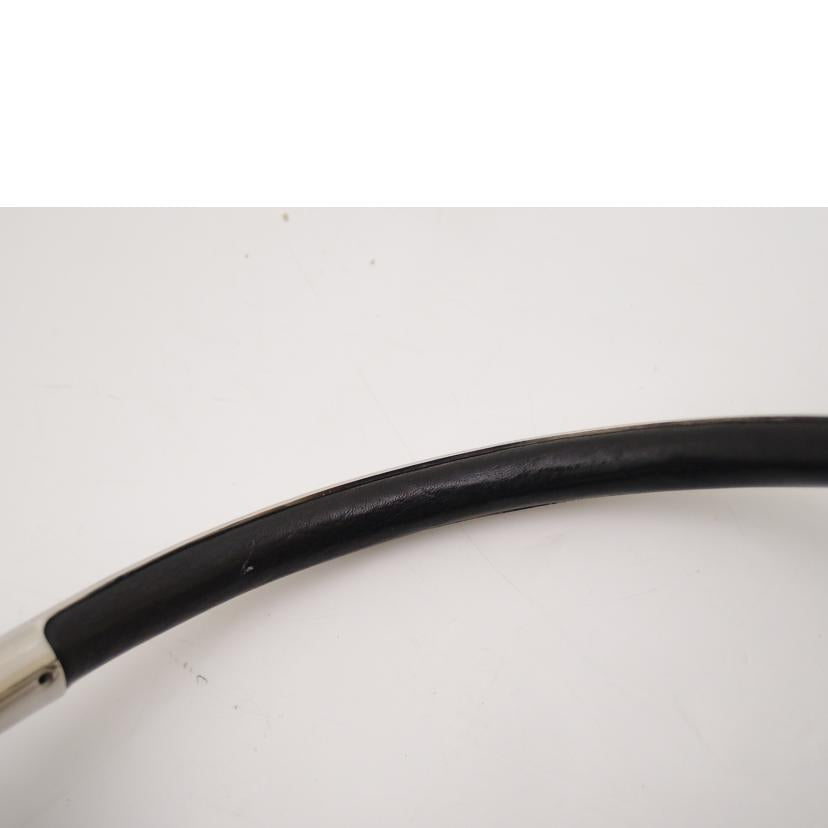 Christian Dior クリスチャンディオール/Dチャームレザーワンショルダー/ブラック//26-MA-0068/Aランク/69