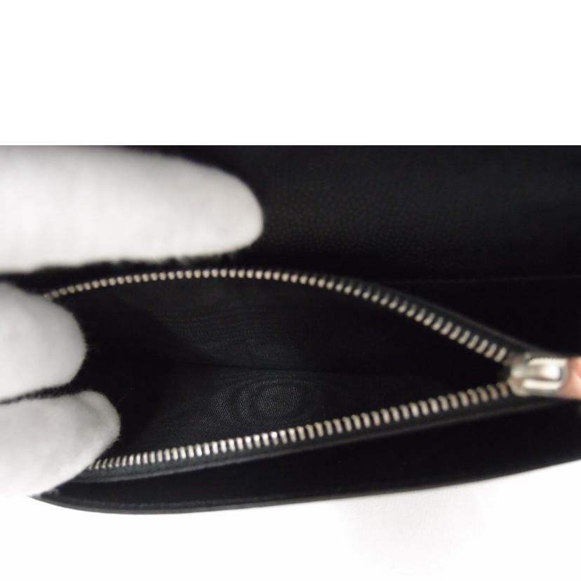 SAINT LAURENT サンローラン レザー 黒 メンズ/クラシックラウンドファスナー長財布/ブラック/328558//019*/SAランク/69