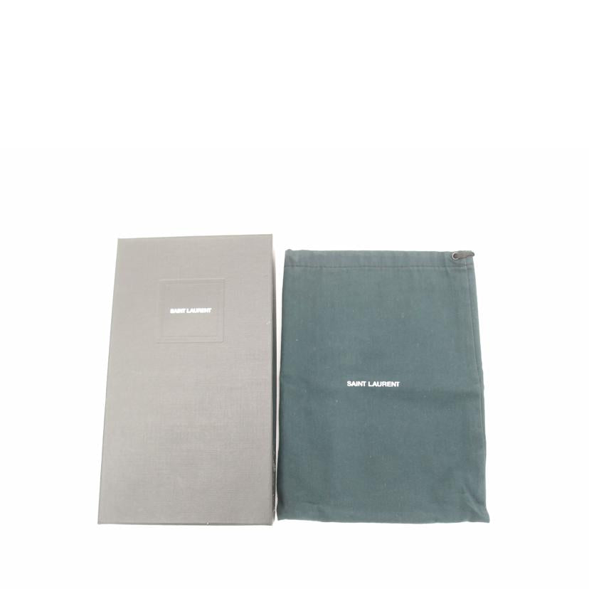 SAINT LAURENT サンローラン レザー 黒 メンズ/クラシックラウンドファスナー長財布/ブラック/328558//019*/SAランク/69