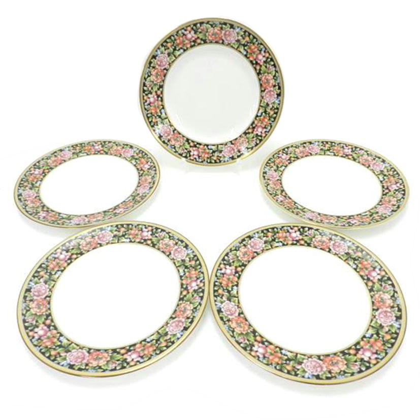 WEDGWOOD ウェッジウッド/CLIO/クリオ プレート5枚セット 20.5cm 花柄//ABランク/69