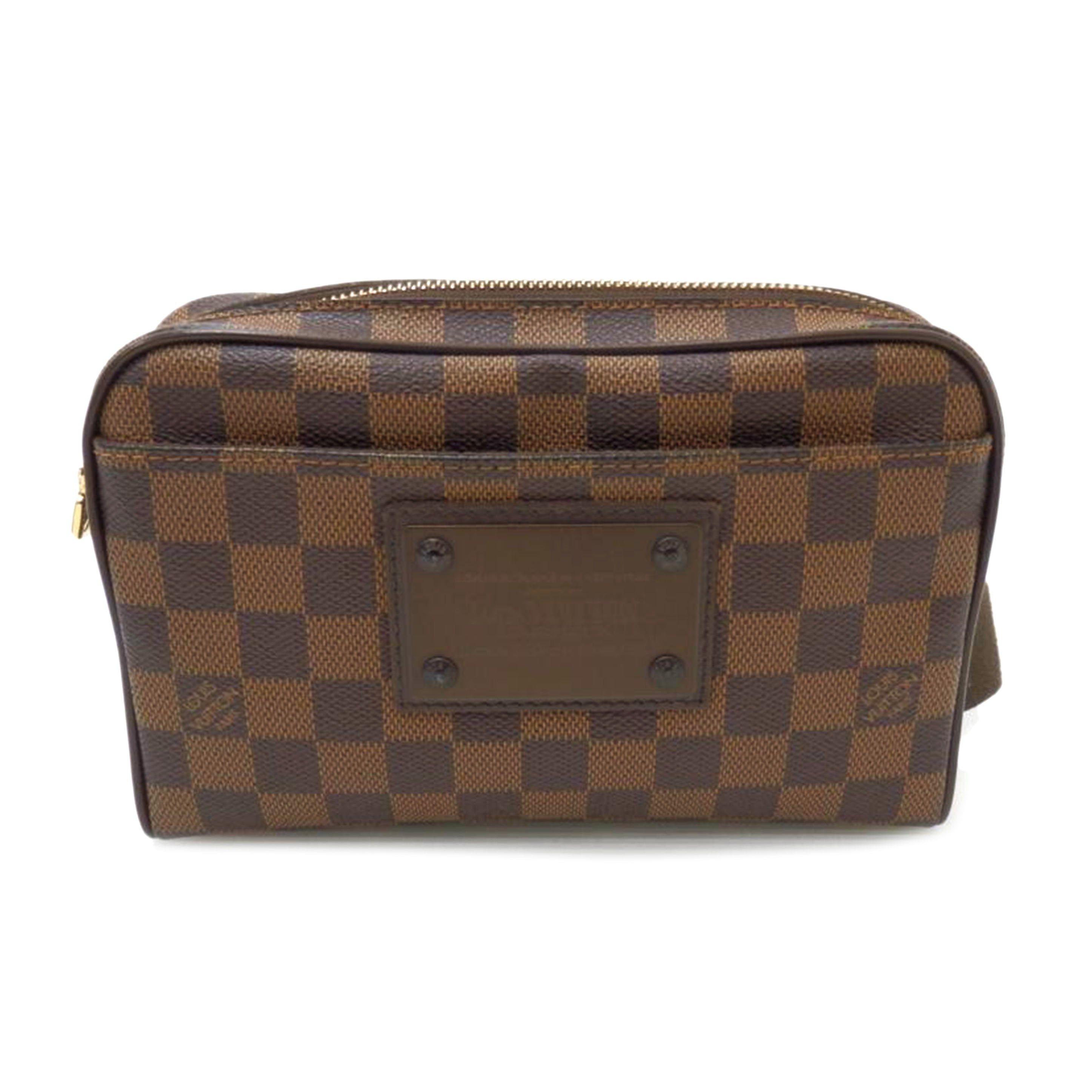 LOUIS VUITTON ルイ･ヴィトン/バムバッグ･ブルックリン/ダミエ･エベヌ/N41101/CA4***/Bランク/88【中古】