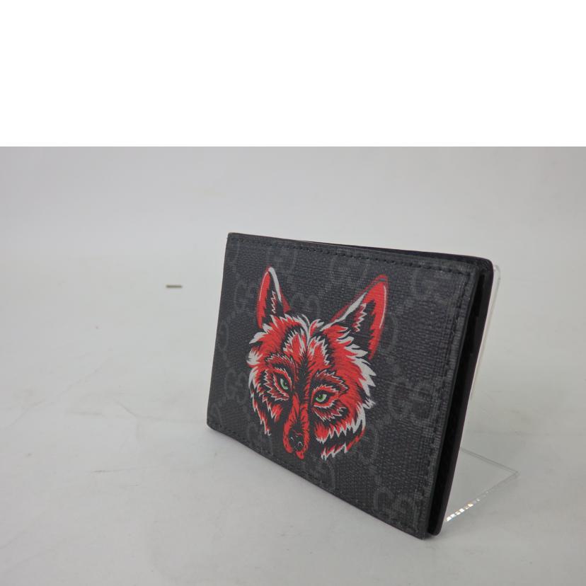 GUCCI グッチ/GG柄/カードケース&札入れ/アニマルプリント/451272//114*/ABランク/84