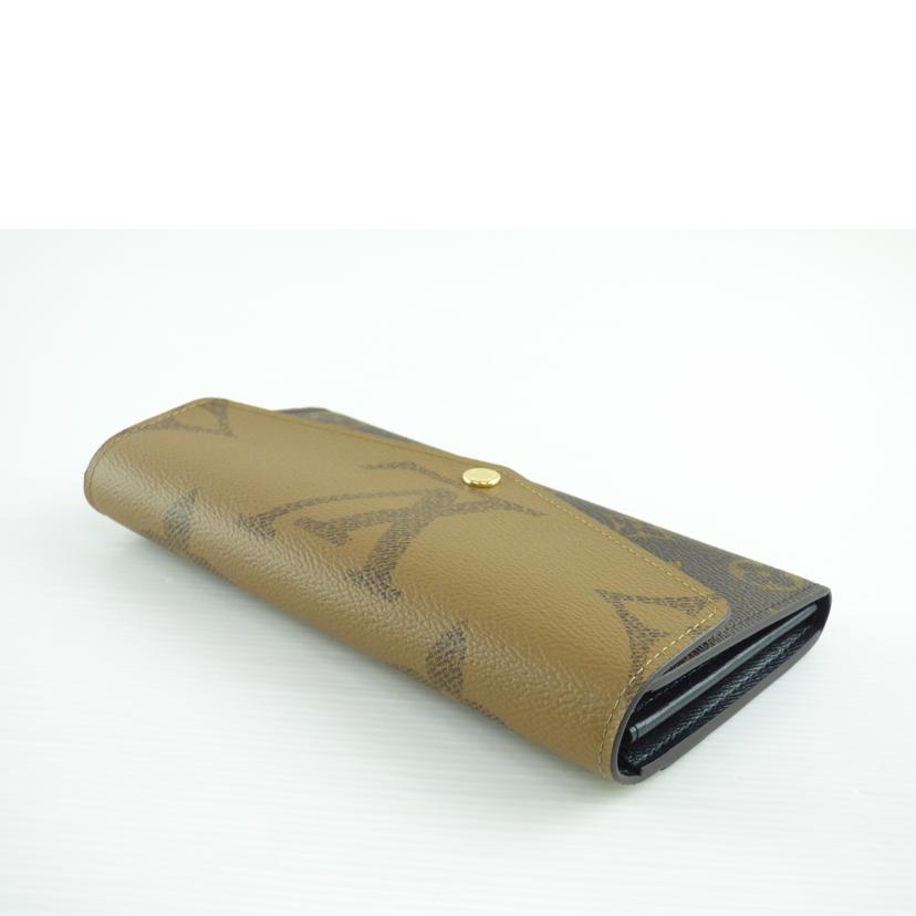 LOUIS VUITTON ルイ・ヴィトン/ポルトフォイユ・サラ/モノグラム・ジャイアント リバース キャンバス/M80726//ICタグ/Aランク/64
