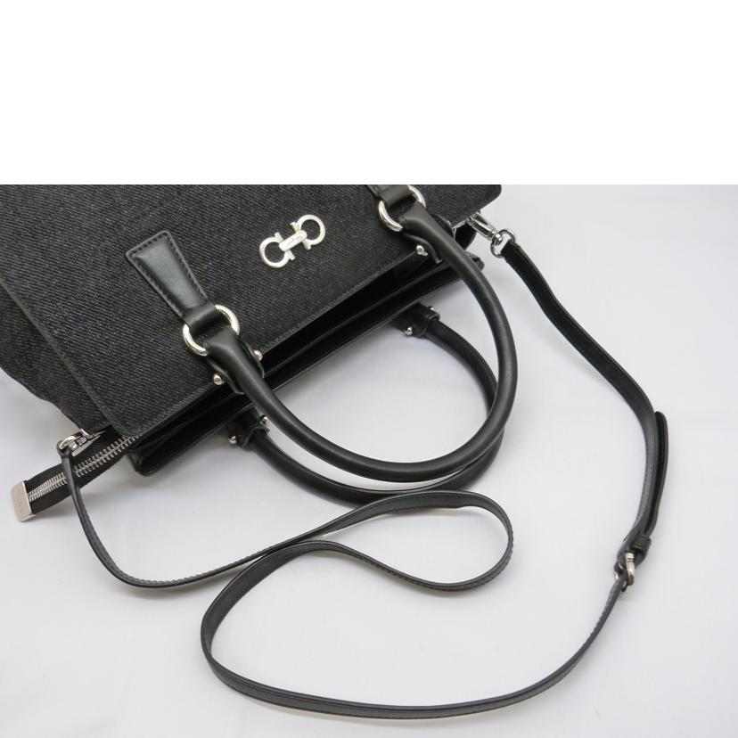 Salvatore Ferragamo サルバトーレフェラガモ/ガンチーニ2wayバッグ/GG-21F317//ABランク/03