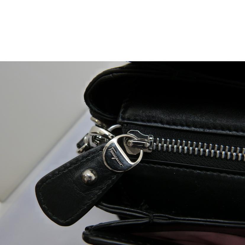 Salvatore Ferragamo サルバトーレフェラガモ/ガンチーニ2wayバッグ/GG-21F317//ABランク/03