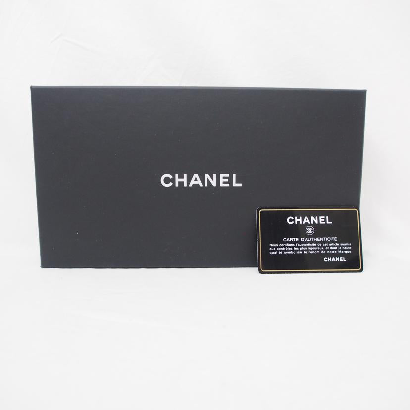 CHANEL シャネル/パテント マトラッセフラップウォレット/シルバー/A80768//22027543/ABランク/78