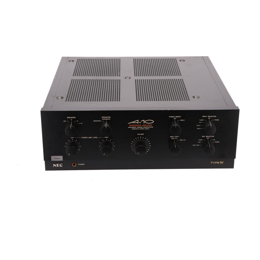 NEC 日本電気/プリメインアンプ/A-10 TypeⅣ//-/Bランク/05